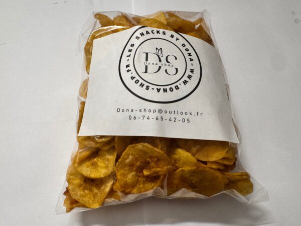 img_8311 Chips de banane plantain – Sucrées/salées, le snack africain par excellence (150g)