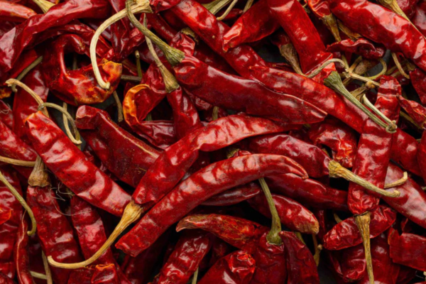 Piment rouge séché en poudre – 100% naturel
